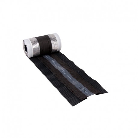 FIGAROLL PLUS 28/32 cm - Closoir souple pour faîtage et arêtier (Rlx de 5 m) ARDOISE