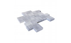 IN-LINE MULTI FORMAT 15x15-15x22,5-22,5x30 x 6 GRIS-NOIR