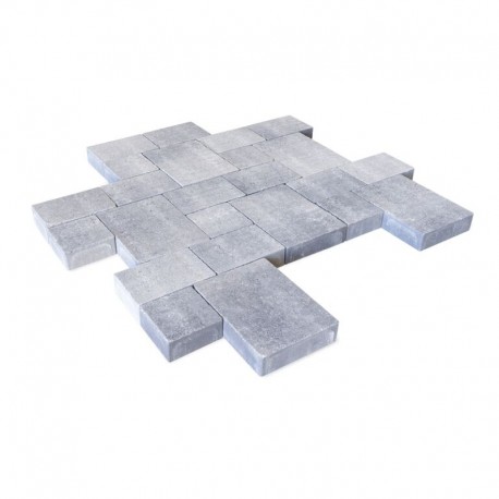 IN-LINE MULTI FORMAT 15x15-15x22,5-22,5x30 x 6 GRIS-NOIR